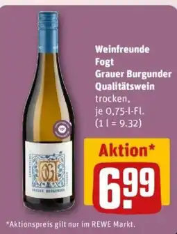 REWE Fogt Grauer Burgunder Angebot