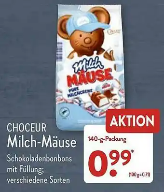 Aldi Nord Choceur Milch-mäuse Angebot