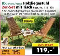 Norma Holzliegestuhl Angebot