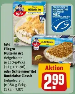 REWE Iglo Filegro Müllerin Art Angebot