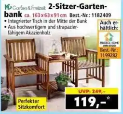 Norma 2-Sitzer-Gartenbank Angebot
