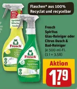 REWE Frosch Spiritus Glas-Reiniger Angebot