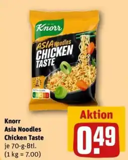 REWE Knorr Asia Noodles Chicken Taste Angebot