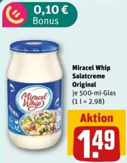 REWE Miracel Whip Salatcreme Original Angebot