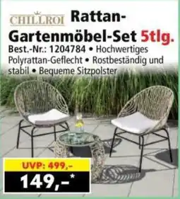 Norma CHILLROI Rattan-Gartenmöbel-Set Angebot