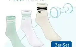 Rossmann Fila Unisex Quartersocken 3er-Set Angebot