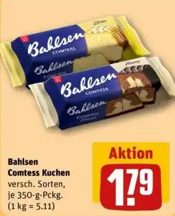REWE Bahlsen Comtess Kuchen Angebot