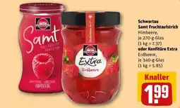 REWE Schwartau Samt Fruchtaufstrich Himbeere Angebot