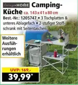 Norma livingHOME Camping-Küche Angebot