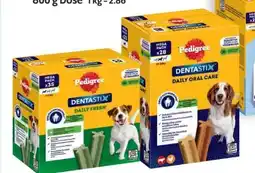 Das Futterhaus Pedigree Dentastix Hundesnack Angebot