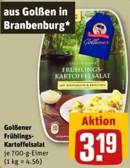 REWE Golßener Frühlings-Kartoffelsalat Angebot