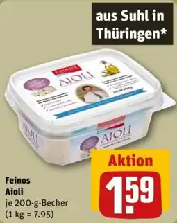 REWE Feinos Aioli Angebot