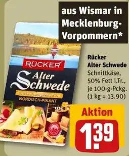 REWE RÜCKER Alter Schwede Angebot