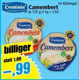 Norma Cremisée Camembert Angebot