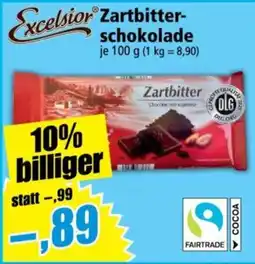 Norma Excelsior Zartbitterschokolade Angebot