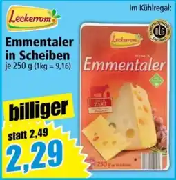 Norma Leckerrom Emmentaler in Scheiben Angebot