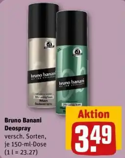 REWE Bruno Banani Deospray Angebot