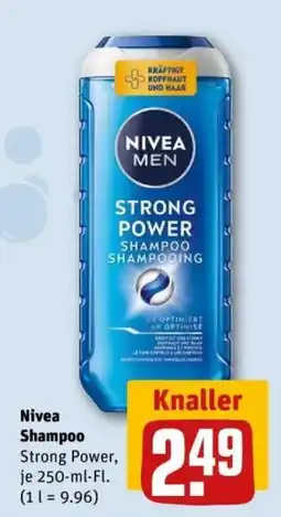 REWE Nivea Shampoo Strong Power Angebot