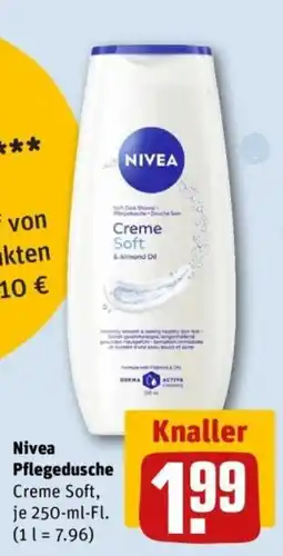 REWE Nivea Pflegedusche Creme Soft Angebot