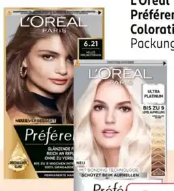 Rossmann L'Oréal Paris Préférence Coloration Angebot