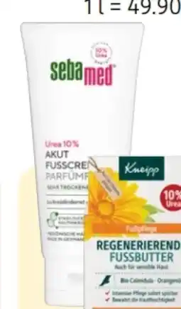 Rossmann Kneipp Regenerierende Fussbutter Angebot