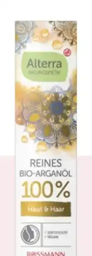 Rossmann Alterra Reines Bio-Arganöl 100 % Angebot