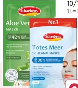 Rossmann Schaebens Gesichtsmaske Angebot