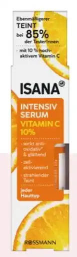 Rossmann Isana Intensiv Serum Vitamin C 10% Angebot
