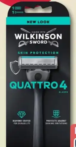 Rossmann Wilkinson Sword Quattro Rasierer Angebot