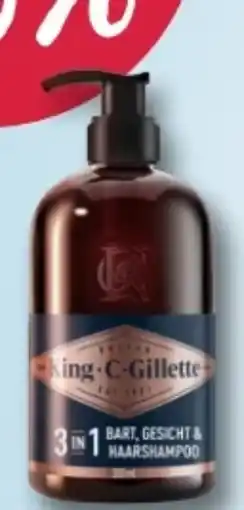 Rossmann King C Gillette Bartshampoo Angebot