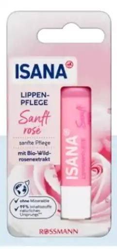 Rossmann Isana Lippenpflegestift Angebot