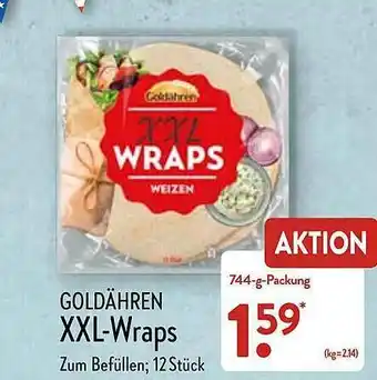 Aldi Nord Goldähren Xxl-wraps Angebot