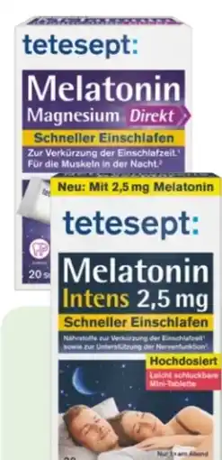 Rossmann Tetesept Melatonin direkt + Magnesium Angebot