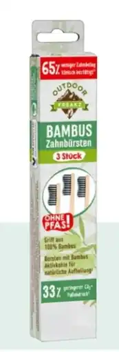 Rossmann Outdoor Freakz Bambus Zahnbürsten Angebot