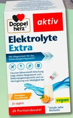 Rossmann Doppelherz Elektrolyte Extra Angebot
