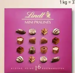 Rossmann Lindt Mini Pralinés Angebot