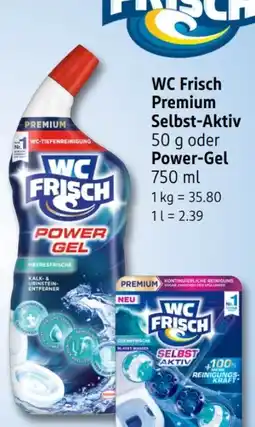 Rossmann WC Frisch Power WC-Gel Angebot