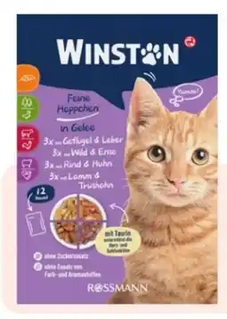 Rossmann Winston Feine Häppchen Katzennahrung Angebot