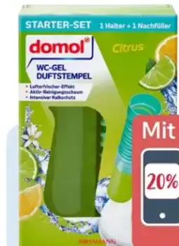 Rossmann Domol WC-Gel Duftstempel Starter-Set Angebot