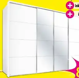 Möbel Boss Panorama-Schwebetürenschrank Angebot