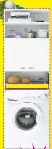 Möbel Boss WC-Waschmaschinenüberbau Angebot