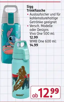 Rossmann Sigg trinkflasche vivo one Angebot