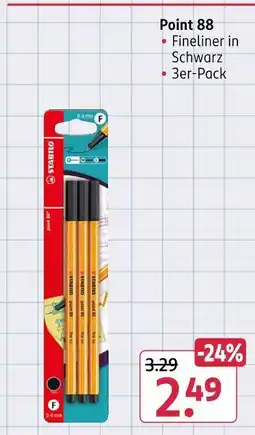 Rossmann Stabilo point 88 Angebot