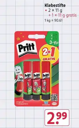 Rossmann Pritt klebestifte Angebot