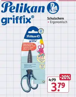Rossmann Pelikan griffix schulschere Angebot