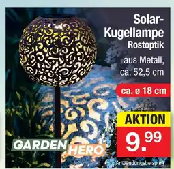 Zimmermann Garden hero solar-kugellampe Angebot
