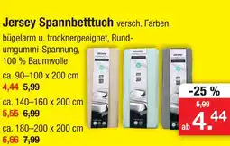 Zimmermann Jersey spannbetttuch Angebot