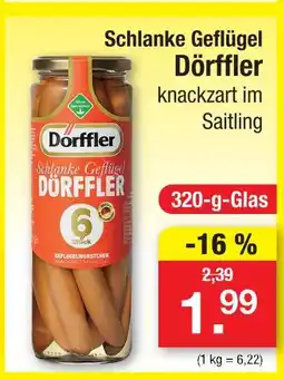 Zimmermann Dörffler schlanke geflügel Angebot