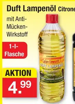 Zimmermann Favorit duft lampenöl citronella Angebot