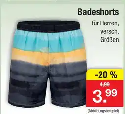 Zimmermann Badeshorts Angebot